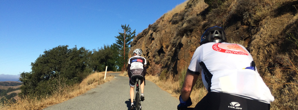 Eric & Milo on West Old LaHonda. Where was everyone else today?